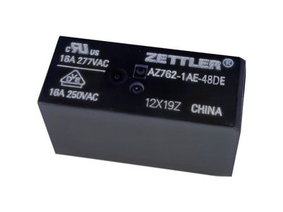 Schneider Electric Zettler Electronics AZ762-1AE-48DE relä 48 V/DC 16 A 1 växlande kontakt