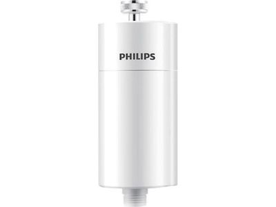 Philips AWP1775/10 inline-duschfilter, cylindriskt, vitt
