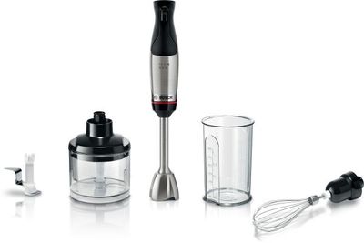 Bosch Serie 6 MSM6M622, Matlagingsblender, 0,6 l, 1,4 m, 1000 W, Sort, Rustfritt stål
