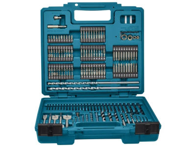 Makita E-11689, Multi-verktøy, Drill bit set, Metall, Stein, Tre, 3 - 10 mm, 4 - 7.5 mm, 3x60, 4x75, 5x85, 6x100, 7x120, 8x120, 10x120, 8x300, 10x3...