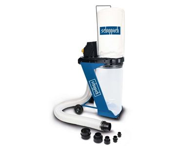 Scheppach DC500, Tørr, Hvit, 75 l, 1150 m³/t, 2 m, 10 cm