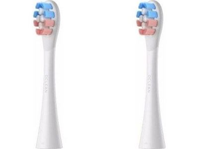 Oclean børstehode KIDS med fluor 2-pk hvit (P3K1)