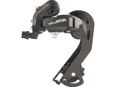 Microshift bakgir MICROSHIFT, 6-7 gir (2/3x6/7), kompatibelt med Shimano, langt bur, maks gir 28-30T, min gir 13-14T, kapasitet 43T (NY)