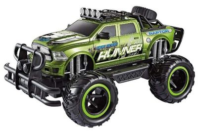 Raptor Runner R/C 1:12, 2,4GHz 7,4V Li-Ion, grønn