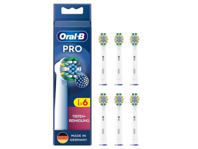 Oral-B Deep Cleaning, 6 stykker, Hvit, 3 måned(er), Oral-B, Boks