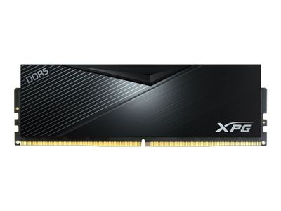 XPG LANCER - DDR5 - sett - 32 GB: 2 x 16 GB - DIMM 288-pin - 6000 MT/s / PC5-48000 - CL30 - 1.35 V - ikke-bufret - on-die ECC - svart