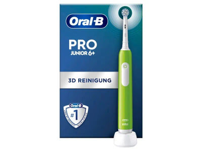 Oral-B PRO Junior 6+ Elektrisk tannbørste for barn - grønn