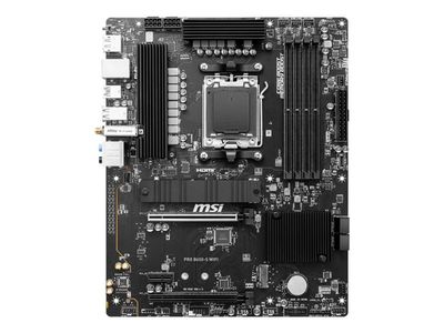 MSI PRO B650-S WIFI - Hovedkort - ATX - Socket AM5 - AMD B650 Chipset - USB 3.2 Gen 1, USB 3.2 Gen 2, USB-C 3.2 Gen2, USB-C 3.2 Gen 2x2 - 2.5 Gigab...