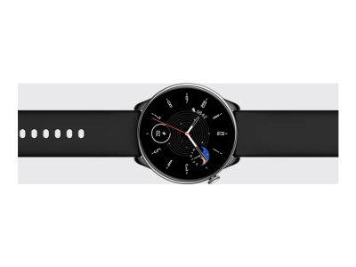 Amazfit GTR Mini - Smartklokke med stropp - silikon - håndleddstørrelse: 150-200 mm - display 1.28" - Bluetooth - 24.6 g - midnatts sort