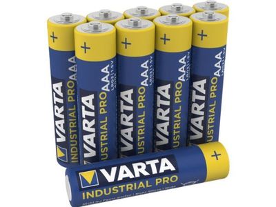 Varta Industrial - Batteri AAA - alkaliskt - 1100 mAh