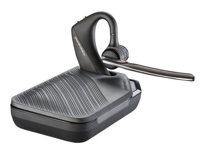 HP Poly Voyager 5200 - Voyager 5200 series - hodesett - i øret - over-øret-montering - Bluetooth - trådløs - USB-A via Bluetooth-adapter - svart - ...