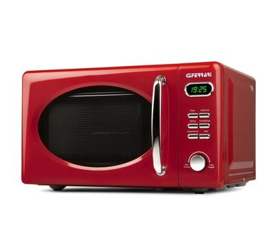 G3 Ferrari G10155, Benkeplate, Kombinasjon mikrobølge, 20 l, 700 W, Knapper, Rotasjon, Rød