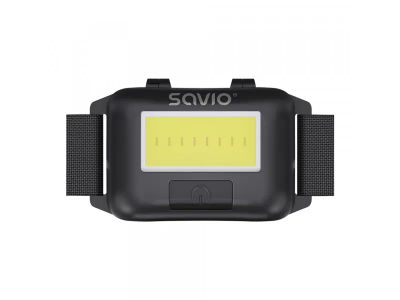 Savio hodelykt LED hodelykt, COB, 140 lm, 10 m rekkevidde, 4 moduser, FL-01