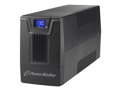 PowerWalker VI 800 SCL - UPS - Växelström 162 - 290 V - 480 Watt - 800 VA - 9 Ah - USB - utgångskontakter: 2