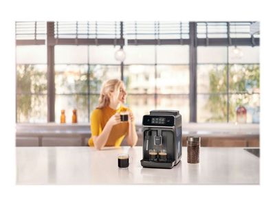 Philips 2200 series Series 2200 EP2224/10 Täysautomaattiset espressokeittimet, Espressokone, 1,8 L, Kahvipavut, Sisäänrakennettu jauhin, 1500 W, An...