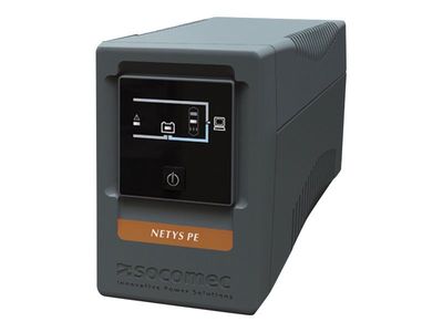 Socomec Netys PE 850 - UPS - AC 230 V - 480 Watt - 850 VA - USB - utgångskontakter: 4