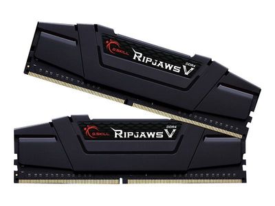 G.Skill Ripjaws V - DDR4 - sats - 16 GB: 2 x 8 GB - DIMM 288-pin - 4000 MT/s / PC4-32000 - CL18 - 1.35 V - ej buffrad - icke ECC - classic black