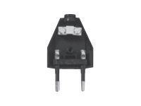 Bachmann - Strömkontakt - AC 250 V - svart - Europa