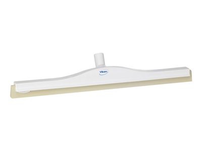 Gulvskrape, Vikan, 60x10x7,5 cm, hvit, cellegummi/PP, 60 cm, med svingledd og dobbeltblad