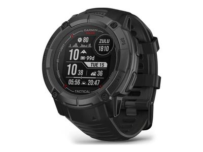 Garmin Instinct 2X Solar - Tactical Edition - 50 mm - fiberforsterket polymer - Ja smartklokke med bånd - håndleddstørrelse: 145-228 mm - monokrom ...