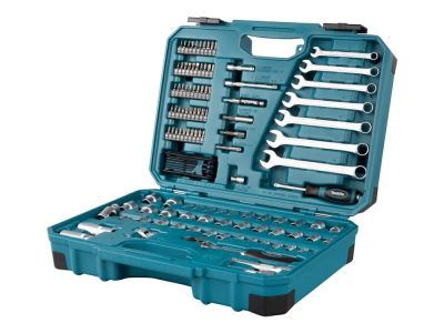Makita - Verktøyssett - 120 deler - inn boks