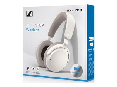 Sennheiser ACCENTUM Wireless over-ear-hodetelefoner ANC Bluetooth, hvit