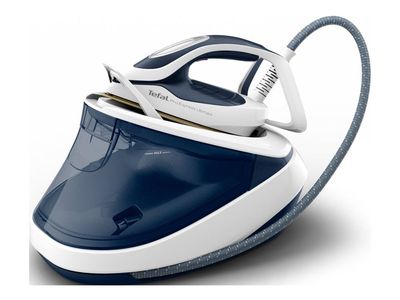 Tefal Pro Express Ultimate II GV9712E0 - Dampstrykejern med automatisk slukking - såleplate: Durilium Airglide Autoclean Ultra Thin - 3000 W - hvit...