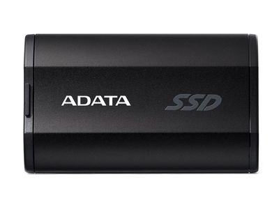 ADATA SD810 - SSD - 2 TB - ekstern (bærbar) - USB 3.2 Gen 2 (USB-C kontakt) - svart