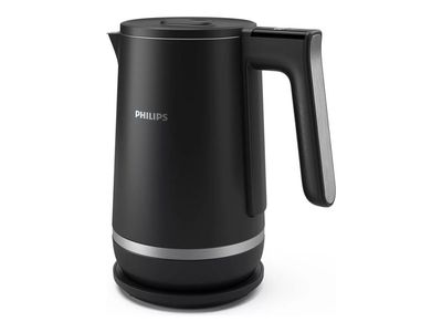 Philips 7000 series HD9396/90 Kaksoisseinäkattila, 1,7 L, 2200 W, Musta, Polypropeeni, Ruostumaton teräs, Säädettävä termostaatti, Johdoton