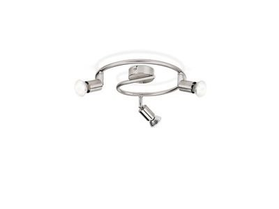 Philips myLiving Limbali Ceiling/Wall Spotlight 3x, Rail lighting spot, GU10, 3 bulb(s), LED, 230 V, Chrome