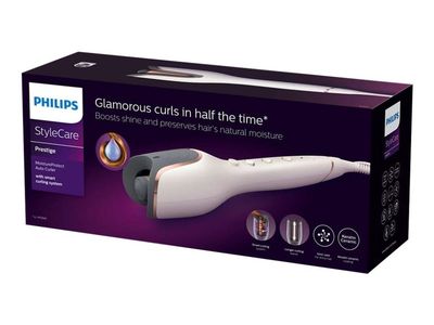 Philips StyleCare Prestige MoistureProtect BHB878 - Automatisk hårrullare