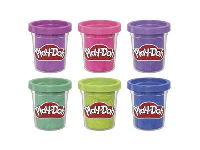 Play-Doh F99325L0, Muovailuvaha, Monivärinen, Lapsi, 6 kpl, Muovipurkki, Poika/tyttö