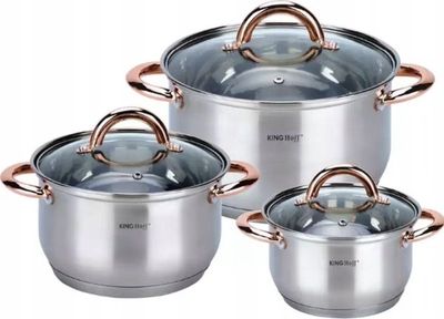KingHoff grytesett 6 deler KINGHOFF KH-1761