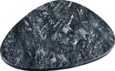 Kesper serveringstallerken i polert marmor 25 x 25 cm