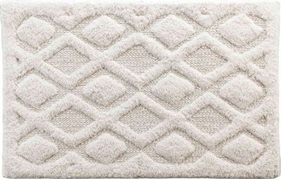 Douceur d`Interieur baderomsmatte 50x80 cm kremfarget