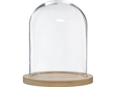 Atmosphera glasskuppel, Ø 24 cm, med trebase