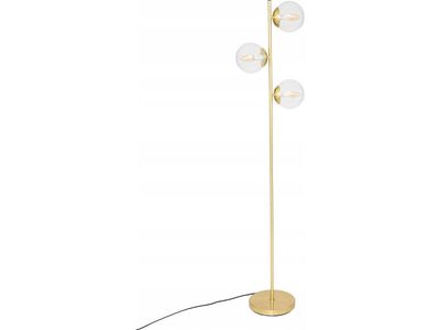Gulvlampe Atmosphera gullkuler COL, høyde 162 cm