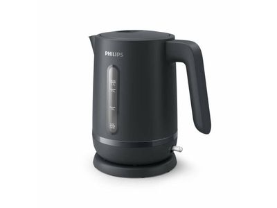 Philips 1000 series Essentials Collection HD9314/90 - 1000-sarjan vedenkeitin, 1,7 L, 2200 W, harmaa, vesimittari, johdoton, suodatin