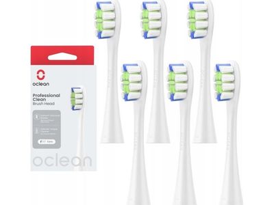 Tannbørstehode Oclean P1C1 W06, 6 stk