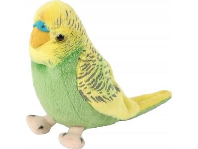 Beppe papegøye kosedyr 13 cm grønn/gul 13728 17710