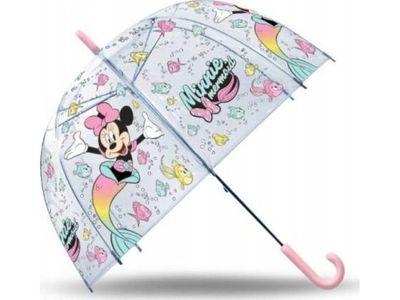 Gjennomsiktig automatisk paraply 48cm Minnie Mouse MN30025 Kids Euroswan
