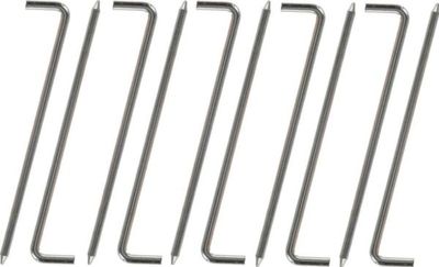 Redcliffs teltplugger 8 mm sett 10 stk metall 23 cm