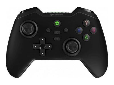 Genesis Mangan 400 - Spelkontroll - 19 knappar - trådlös - Bluetooth - svart - för Asus Rog Ally, Nintendo Switch, Steam Deck, Android, iOS, MAC, PC