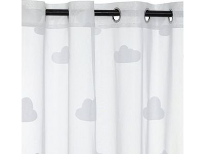 Atmosphera gardin til barnerom NUAGE, i skyer, 140 x 240 cm