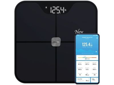 iHealth HS2SPRO Nexus Pro trådløs kroppsvektskala, sort