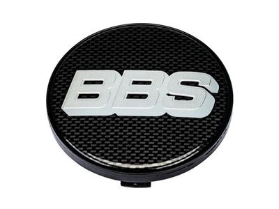 BBS centerkapsel ø 56 mm sølv/sort
