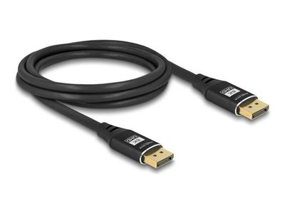 DeLOCK 80621, 2 m, DisplayPort, DisplayPort, Hanstik, Hanstik, 7680 x 4320 piksler