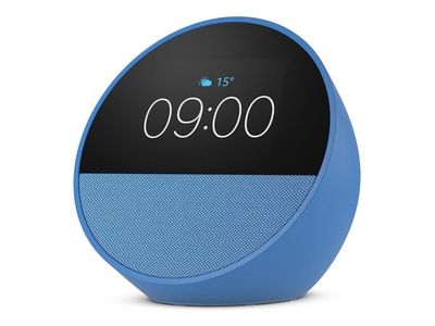 Amazon Echo Spot - Smart display - LCD 2,8" - trådlös - Bluetooth, Wi-Fi - Appkontrollerad - blå