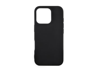 GRE8T - Bagsidecover til mobiltelefon - termoplastisk polyuretan (TPU) - sort - for Apple iPhone 16 Pro Max