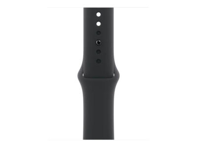 Apple - Bånd for smart armbåndsur - 42mm - M/L-størrelse - svart - for Watch Hermès Series 7, Hermès Series 9, SE 3, Series 10, Series 11, Series 8...